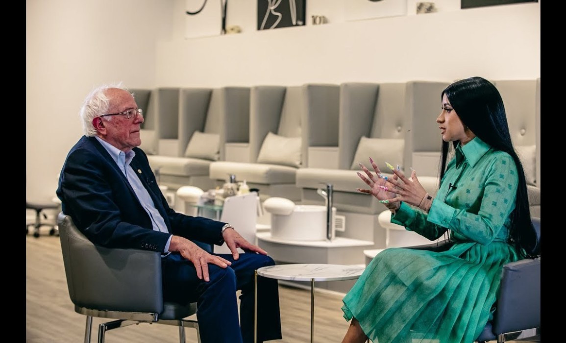 Bernie Sanders Sat Down With Cardi B In Detroit To Discuss The Major Issues Our Country Is Facing!