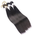 Brazilian Hair Bundles Straight Hair Weaves Human Remy Hair Weaving Double Weft Na Beauty Weaves  Shipping Free