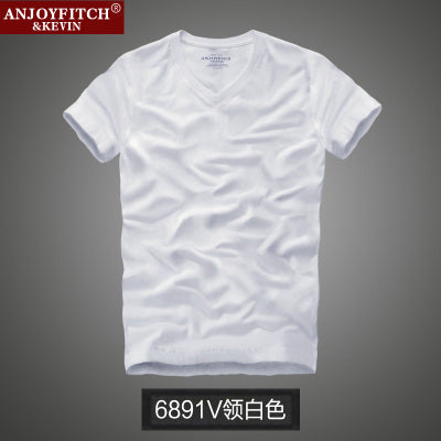 2016 summer brand men's short-sleeved 100% cotton T-shirt men bottoming shirt solid color Casual  O-Neck  Male Tops & Tees