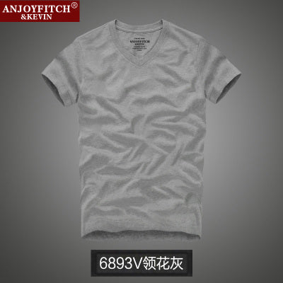 2016 summer brand men's short-sleeved 100% cotton T-shirt men bottoming shirt solid color Casual  O-Neck  Male Tops & Tees