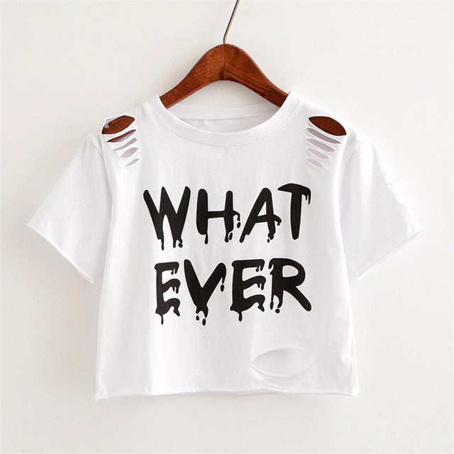 2017Brand cotton summer new European and American wind short sleeve O collar shirt printed short t shirt women t-shirt female