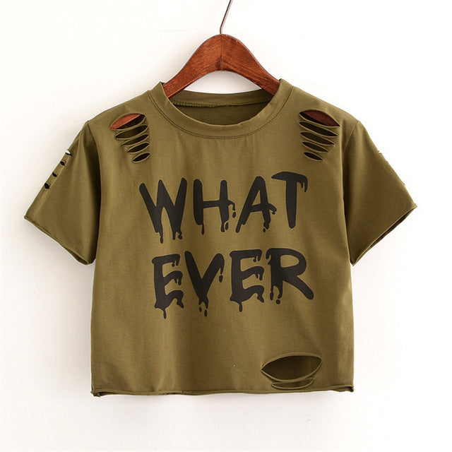 2017Brand cotton summer new European and American wind short sleeve O collar shirt printed short t shirt women t-shirt female