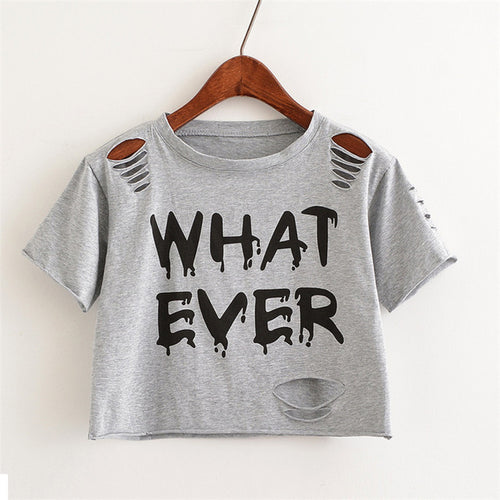 2017Brand cotton summer new European and American wind short sleeve O collar shirt printed short t shirt women t-shirt female