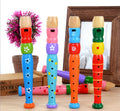 Wooden Trumpet Buglet Hooter Bugle Educational Toy Gift For Kids Music Instrument Toys for children small Piccolo toys  #YL