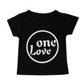 Newborn Infant Kids Baby Girl Short Sleeve Letter Print T-shirt Outfits Clothes Print infant t shirt Drop ship