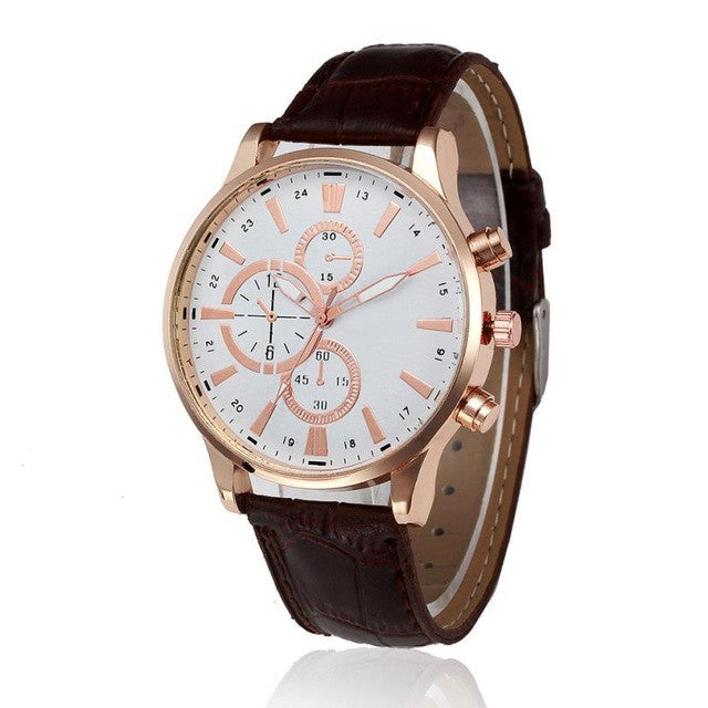 Women's Fashion Watch 2017 Retro Design Leather Band Analog Alloy Quartz Wrist Watch relogio masculino Clock Montres Hommes