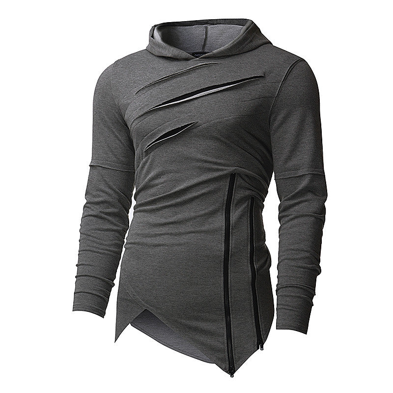 Stylish Design Spring Autumn Brand Men's Hoodies Tracksuits Hooded Men Male Solid Color Hooded Hoodie Sweatshirt Big Large Size
