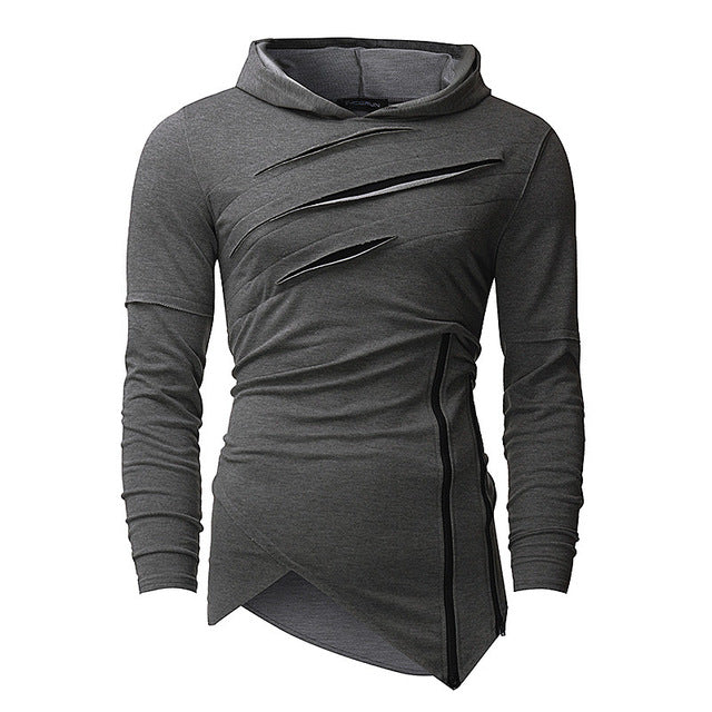 Stylish Design Spring Autumn Brand Men's Hoodies Tracksuits Hooded Men Male Solid Color Hooded Hoodie Sweatshirt Big Large Size