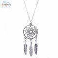SUSENSTONE Fashion Retro Jewelry Dream Catcher Pendant Chain Necklace