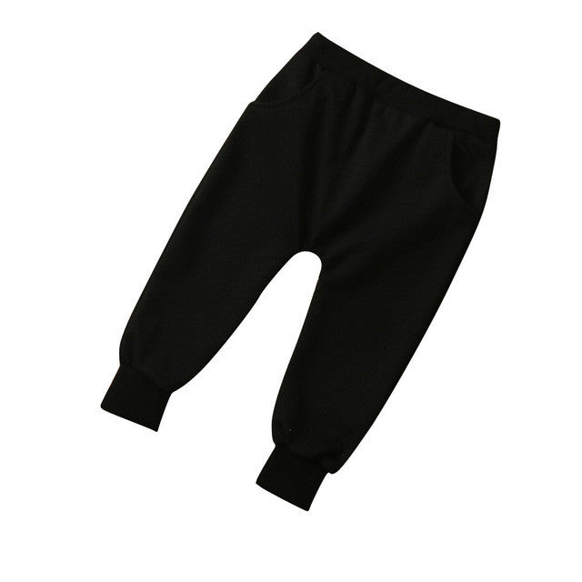 2017 Fashion spring and autumn kids clothing boys girls harem pants cotton Cartoon Cat Print Harem Pants trousers baby pants