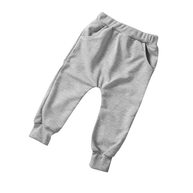 2017 Fashion spring and autumn kids clothing boys girls harem pants cotton Cartoon Cat Print Harem Pants trousers baby pants