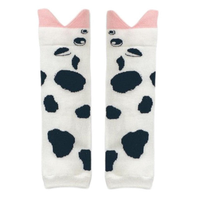 1 Pair Animal Shape Lovely Cotton Leg Warmers Baby Socks 30CM Baby Child Knee Pads New Brand For Kids Boy&Girls Christmas Gifts