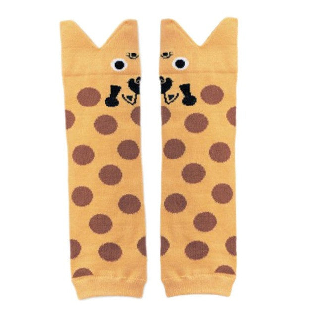 1 Pair Animal Shape Lovely Cotton Leg Warmers Baby Socks 30CM Baby Child Knee Pads New Brand For Kids Boy&Girls Christmas Gifts