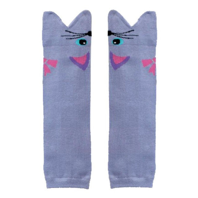 1 Pair Animal Shape Lovely Cotton Leg Warmers Baby Socks 30CM Baby Child Knee Pads New Brand For Kids Boy&Girls Christmas Gifts