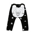 Cute Baby Harem Pants Kids Boys Girls Leggings Pants Elastic Waist Design Casual Animal Harem Pants Toddler Sport Loose Trousers