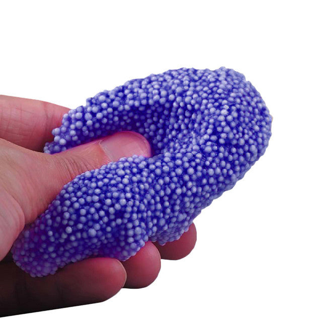 Colorful Snow Mud Fluffy Floam Slime Scented Stress Relief No Borax Kid Toys drop shipping Vent clay toys
