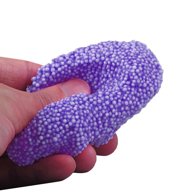 Colorful Snow Mud Fluffy Floam Slime Scented Stress Relief No Borax Kid Toys drop shipping Vent clay toys