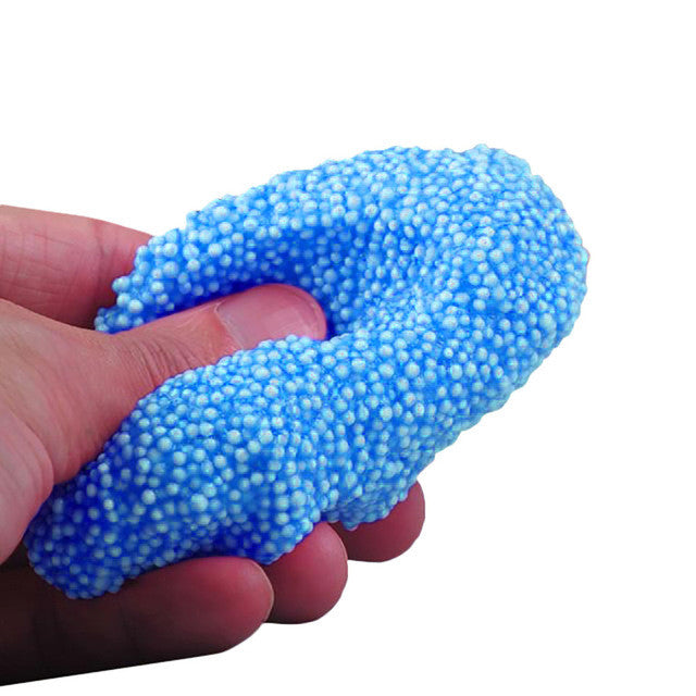 Colorful Snow Mud Fluffy Floam Slime Scented Stress Relief No Borax Kid Toys drop shipping Vent clay toys