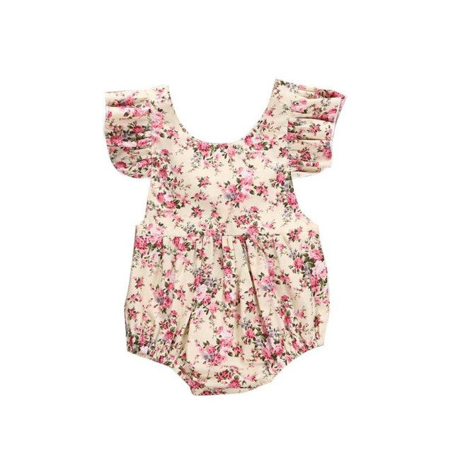 Baby Girl Rompers Flower Summer Girls Clothing Roupas Bebes Newborn Baby Clothes Cute Baby Jumpsuits Infant Children Clothing