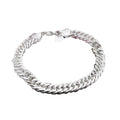 New Fashion Men Jewelry Figaro Box Curb Chain Bracelet Stainless Steel