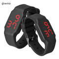GENVIVIA 2017 Sport LED Women Watches Candy Color montre silicone LED Digital Watches For men women Waterproof Wrist watch