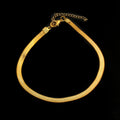 Fashion Men Women 4mm Snake Necklace Foot Jewelry Anklet Chain Gift GD