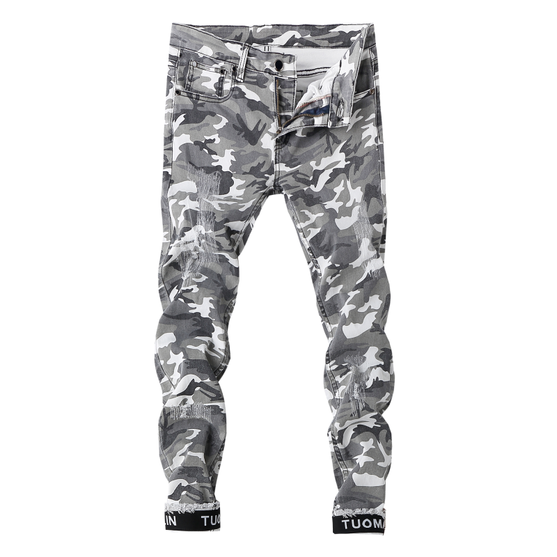 Hot sale 2018 Men Casual Pants Camouflage Slim Fit Army Camouflage Trousers Pants Hip Hop Sweatpants Military Joggers