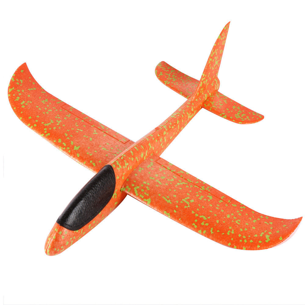 Foam Throwing Glider Airplane Inertia Aircraft Toy Hand Launch Airplane Model