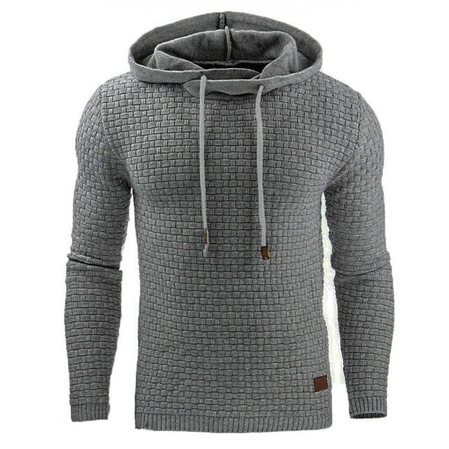 2018 Casual Hoodies Brand Men Hooded Solid Color Men's Sweatshirt Male Hip Hop Autumn Winter Hoodie Mens Pullover Plus Size 4XL