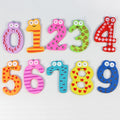 Magnetic Wooden Numbers Math Set for Kids Children Preschool School