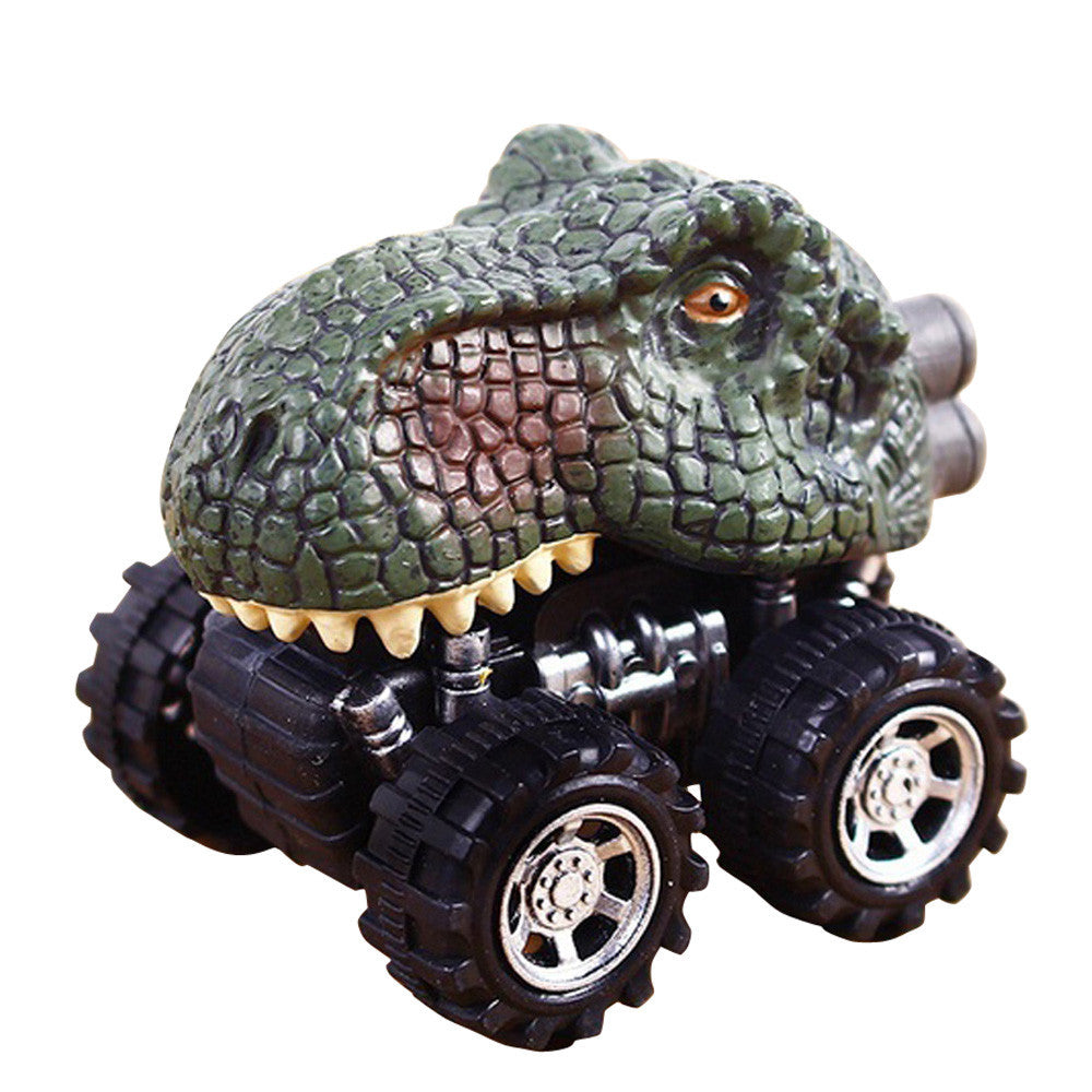 Children's Day Gift Toy Dinosaur Model Mini Toy Car Back Of The Car Gift