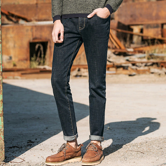 Pioneer Camp 2018 new Spring men jeans brand-clothing denim pants men top quality fashion casual trousers male jeans