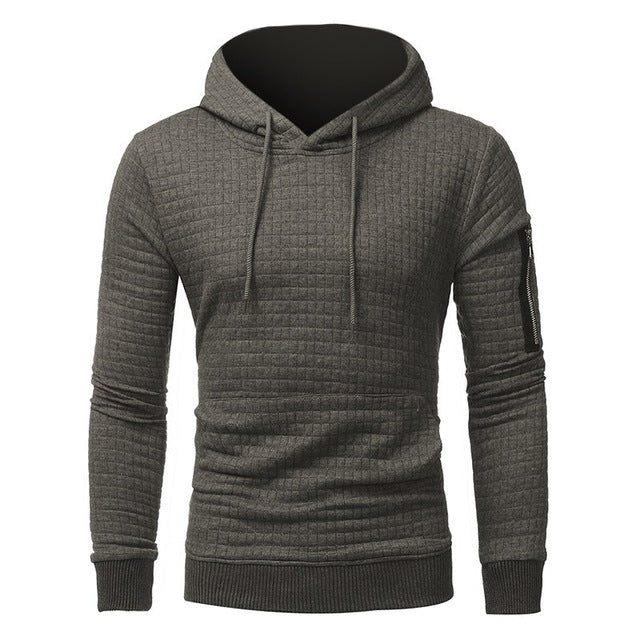 2018 Men Winter Autumn Brand Hooded Hoodie Plus Size Long Sleeve Solid Sweatshirt Pullover Tracksuit Coat Outwear Sportswear 3XL