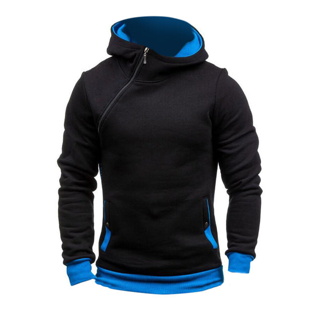 2018 Autumn Winter Men's Thicken Fleece Hoodies Sweatshirt Casual Slim Fit Zipper Hooded Hoody Tracksuit Pullover Men Hoody Coat