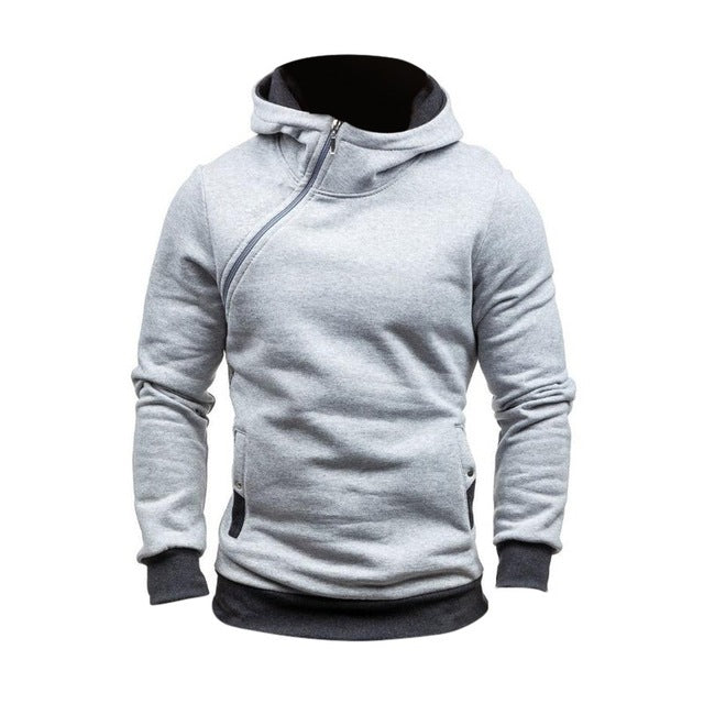 2018 Autumn Winter Men's Thicken Fleece Hoodies Sweatshirt Casual Slim Fit Zipper Hooded Hoody Tracksuit Pullover Men Hoody Coat