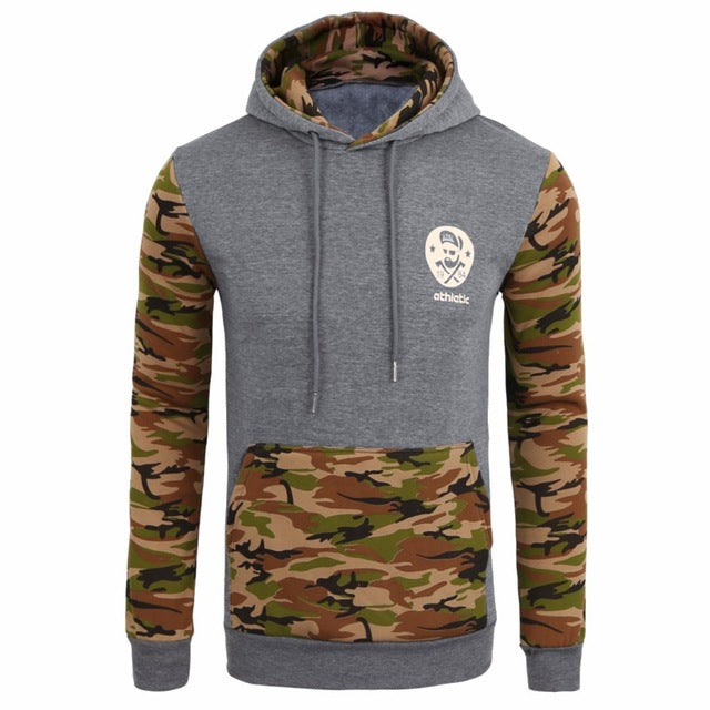 Men Camouflage Hoodies 2018 Brand Male Military Camo Printing Pullover Sweatshirts Man Casual Hooded Hoodies Mens Sportswear Top