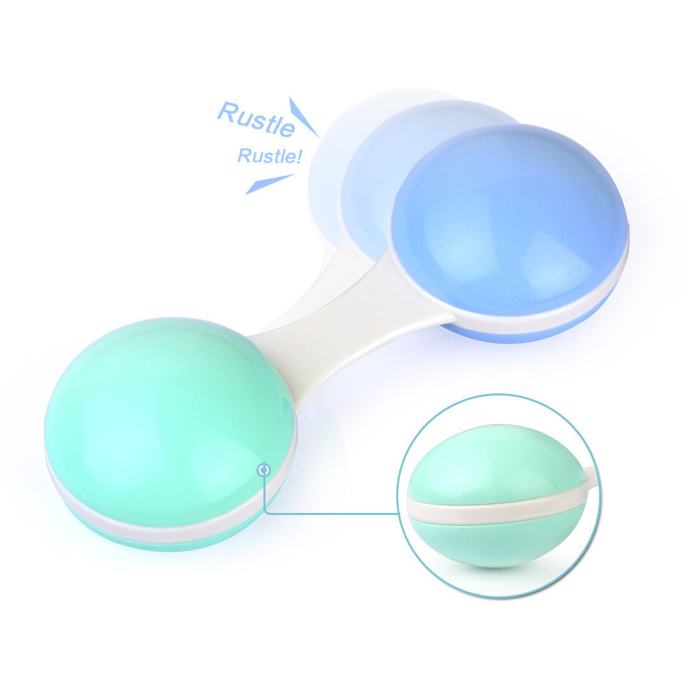 Safety Baby Toddler Teether Hand Shake Bell Ring Funny Educational Toy
