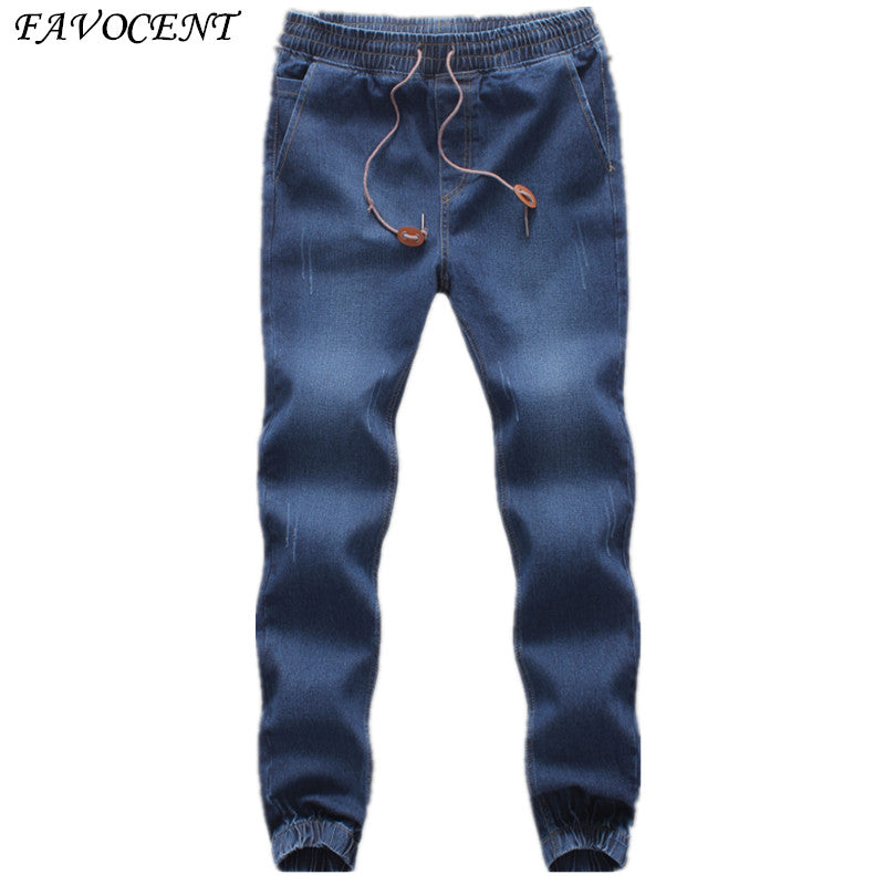 Closing Leg Jeans Spring 2018 New Fashion Male Taxi Fertilizer Xl Elastic Stretch Pants Feet Pants Tide Beam Free Shipping