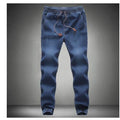 Closing Leg Jeans Spring 2018 New Fashion Male Taxi Fertilizer Xl Elastic Stretch Pants Feet Pants Tide Beam Free Shipping