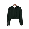 Women Fashion Hoodies Sweatshirt 2018 Spring Autumn Long Sleeve Stylish Crop Top  Hoodies Casual Sweatshirt Tracksuit