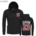 2018 Autumn New Mens Women Pink 3D JORDAN 23 Hoodies Fashion Printing Cotton 1:1 Casual Sweatshirts Men/Women Hoody