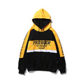 Aolamegs Hoodies Men Patchwork Printed Hooded High Street Pullover Sweatshirt Men Fashion Hip Hop Streetwear Hoodie Autumn