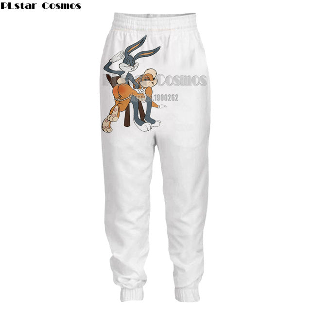 PLstar Cosmos men women harajuku hoody Bugs Bunny/Pokemon/Teddy Bear print 3d sweatshirt hoodies outdoors S-5XL Drop Shipping