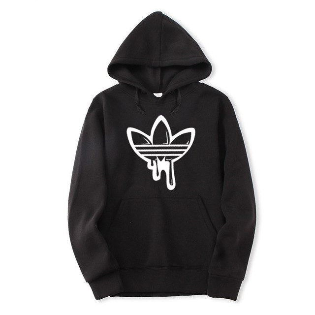 2018  Autumn Winter Men Sportswear Fashion Graffiti New Arrivals Hoodies & Sweatshirts Slim Fit Casual Streetwear free shipping